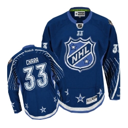 Zdeno Chara Reebok Boston Bruins Premier Navy Blue 2012 All Star NHL Jersey