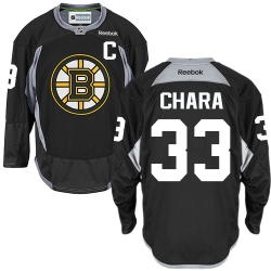Zdeno Chara Reebok Boston Bruins Premier Black Practice NHL Jersey