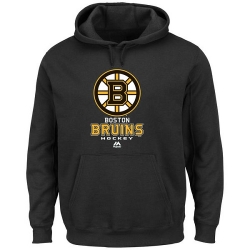 NHL Majsetic Boston Bruins Critical Victory VIII Pullover Hoodie - Black