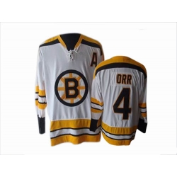 Bobby Orr CCM Boston Bruins Premier White Throwback NHL Jersey