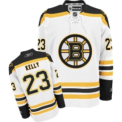 Chris Kelly Reebok Boston Bruins Premier White Away NHL Jersey