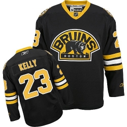 Chris Kelly Reebok Boston Bruins Premier Black Third NHL Jersey