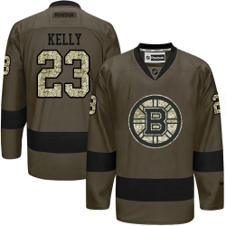 Chris Kelly Reebok Boston Bruins Premier Green Salute to Service NHL Jersey