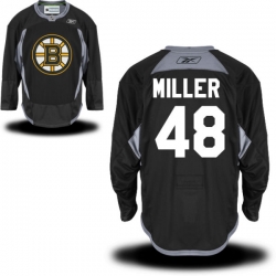 Colin Miller Reebok Boston Bruins Premier Black Alternate Practice Jersey