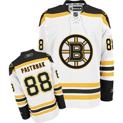 David Pastrnak Reebok Boston Bruins Premier White Away NHL Jersey