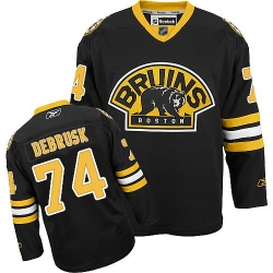 Jake DeBrusk Reebok Boston Bruins Premier Black Third NHL Jersey