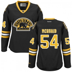 Adam McQuaid Women's Reebok Boston Bruins Authentic Black Alternate Jersey