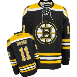 Jimmy Hayes Reebok Boston Bruins Authentic Black Home NHL Jersey