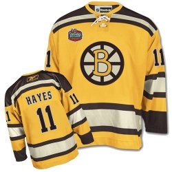 Jimmy Hayes Reebok Boston Bruins Premier Gold Winter Classic NHL Jersey