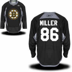 Kevan Miller Reebok Boston Bruins Authentic Black Alternate Practice Jersey