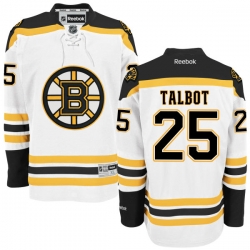 Max Talbot Reebok Boston Bruins Premier White Away Jersey