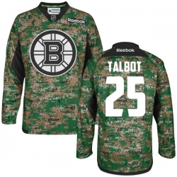 Max Talbot Reebok Boston Bruins Premier Camo Digital Veteran's Day Practice Jersey