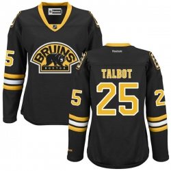 Max Talbot Women's Reebok Boston Bruins Premier Black Alternate Jersey