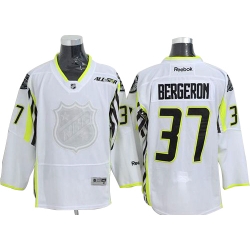 Patrice Bergeron Reebok Boston Bruins Authentic White 2015 All Star NHL Jersey