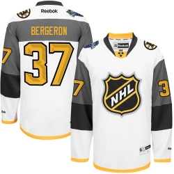 Patrice Bergeron Reebok Boston Bruins Authentic White 2016 All Star NHL Jersey