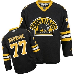 Ray Bourque Reebok Boston Bruins Authentic Black Third NHL Jersey