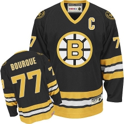 Ray Bourque CCM Boston Bruins Authentic Black Throwback NHL Jersey