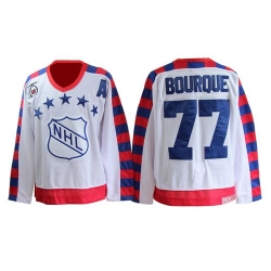 Ray Bourque CCM Boston Bruins Authentic White All Star 75TH Throwback NHL Jersey