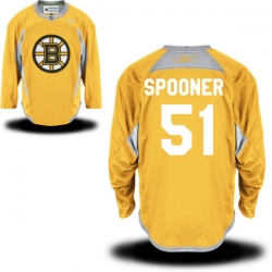 Ryan Spooner Reebok Boston Bruins Authentic Gold Practice Jersey