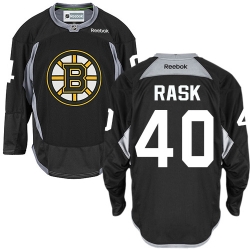 Tuukka Rask Reebok Boston Bruins Authentic Black Practice NHL Jersey