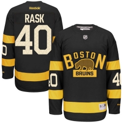 Tuukka Rask Youth Reebok Boston Bruins Authentic Black 2016 Winter Classic NHL Jersey