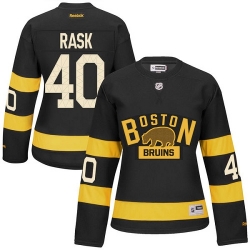 Tuukka Rask Women's Reebok Boston Bruins Authentic Black 2016 Winter Classic NHL Jersey