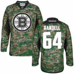 Tyler Randell Reebok Boston Bruins Authentic Camo Digital Veteran's Day Practice Jersey