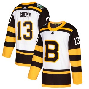 Bill Guerin Youth Adidas Boston Bruins Authentic White 2019 Winter Classic Jersey