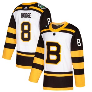 Ken Hodge Youth Adidas Boston Bruins Authentic White 2019 Winter Classic Jersey
