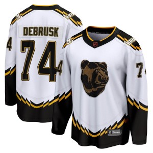 Jake DeBrusk Youth Fanatics Branded Boston Bruins Breakaway White Special Edition 2.0 Jersey