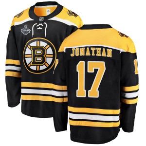 Stan Jonathan Youth Fanatics Branded Boston Bruins Breakaway Black Home 2019 Stanley Cup Final Bound Jersey