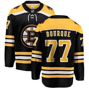 Ray Bourque Youth Fanatics Branded Boston Bruins Breakaway Black Home Jersey