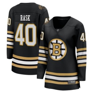 Tuukka Rask Women's Fanatics Branded Boston Bruins Premier Black Breakaway 100th Anniversary Jersey