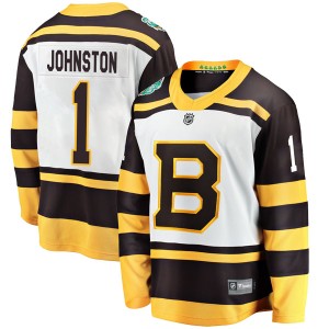 Eddie Johnston Youth Fanatics Branded Boston Bruins Breakaway White 2019 Winter Classic Jersey
