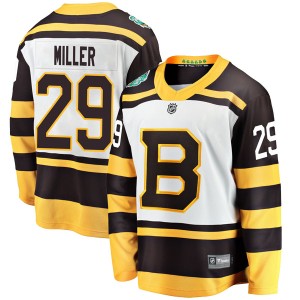Jay Miller Youth Fanatics Branded Boston Bruins Breakaway White 2019 Winter Classic Jersey