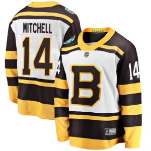 Ian Mitchell Youth Fanatics Branded Boston Bruins Breakaway White 2019 Winter Classic Jersey