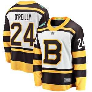 Terry O'Reilly Youth Fanatics Branded Boston Bruins Breakaway White 2019 Winter Classic Jersey