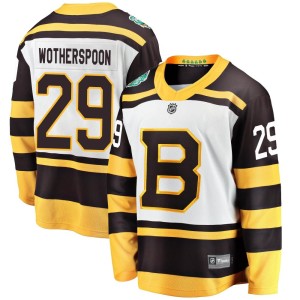 Parker Wotherspoon Youth Fanatics Branded Boston Bruins Breakaway White 2019 Winter Classic Jersey