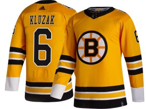 Gord Kluzak Youth Adidas Boston Bruins Breakaway Gold 2020/21 Special Edition Jersey