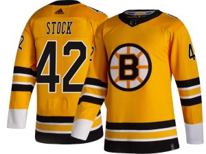 Pj Stock Youth Adidas Boston Bruins Breakaway Gold 2020/21 Special Edition Jersey