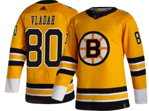 Daniel Vladar Youth Adidas Boston Bruins Breakaway Gold 2020/21 Special Edition Jersey