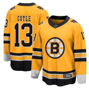 Charlie Coyle Youth Fanatics Branded Boston Bruins Breakaway Gold 2020/21 Special Edition Jersey