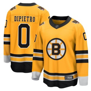 Michael DiPietro Youth Fanatics Branded Boston Bruins Breakaway Gold 2020/21 Special Edition Jersey