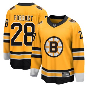 Derek Forbort Youth Fanatics Branded Boston Bruins Breakaway Gold 2020/21 Special Edition Jersey