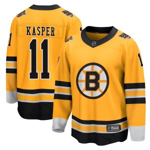 Steve Kasper Youth Fanatics Branded Boston Bruins Breakaway Gold 2020/21 Special Edition Jersey