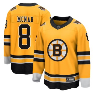 Peter Mcnab Youth Fanatics Branded Boston Bruins Breakaway Gold 2020/21 Special Edition Jersey
