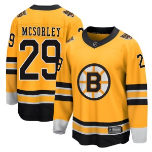 Marty Mcsorley Youth Fanatics Branded Boston Bruins Breakaway Gold 2020/21 Special Edition Jersey