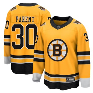 Bernie Parent Youth Fanatics Branded Boston Bruins Breakaway Gold 2020/21 Special Edition Jersey