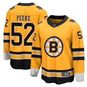 Andrew Peeke Youth Fanatics Branded Boston Bruins Breakaway Gold 2020/21 Special Edition Jersey