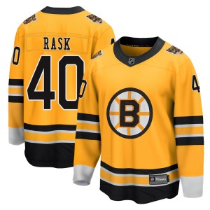 Tuukka Rask Youth Fanatics Branded Boston Bruins Breakaway Gold 2020/21 Special Edition Jersey